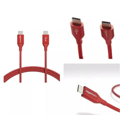 كابل USB-C إلى USB-C عالي الجودة – AmazonBasics - Sooqja سوقجة