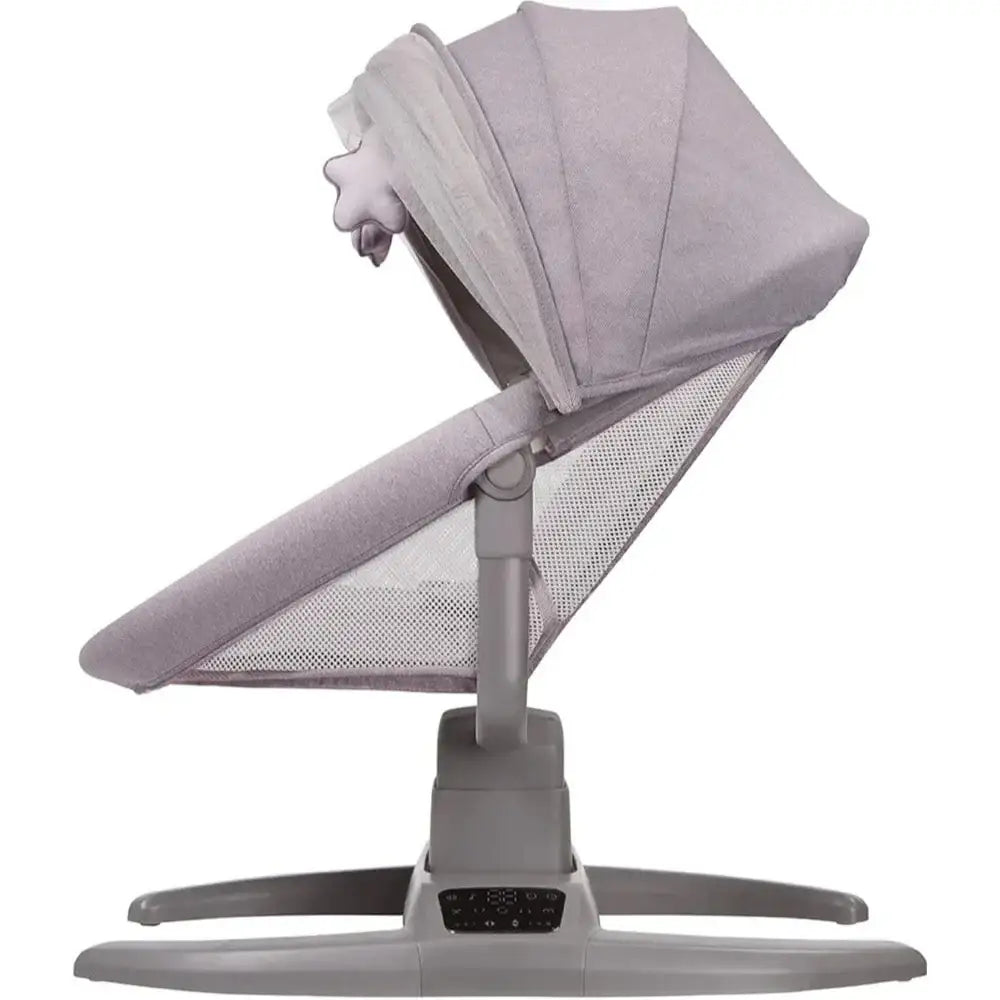 ماستيلا Mastela - مهد مواليد هزاز كهربائي مع موسيقى - رمادي - Sooqja سوقجة