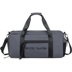 حقيبة رياضية فاخرة مقاومة للماء بسعة 25 لترًا مع حجرة للأحذية وأشرطة قابلة للفصل للرجال والنساء - Arctic Hunter LX00537 / Premium 25L Water-Resistant Gym Bag with Shoe Compartment and Detachable Straps for Men and Women - Arctic Hunter LX00537 - Sooqja سوقجة
