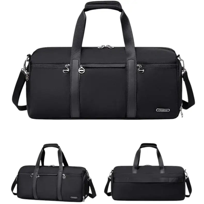 حقيبة هاند باج رياضية فاخرة مقاومة للماء مع حجرة للأحذية وحمالات كتف قابلة للفصل من Chantria رمزCB00777/Chantria Luxury Water Resistant Sports Handbag with Shoe Compartment and Detachable Shoulder Straps CB00777 - Sooqja سوقجة