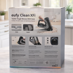 مكنسة تنظيف السجاد والمفروشات المحمولة اللاسلكية Eufy Clean XFi بفرشاة ثابتة