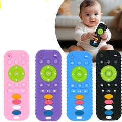 عضاضة أطفال على شكل ريموت – مصنوعة من الربر الآمن