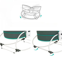 ماستيلا 5in1 Mastela - كرسي هزاز ومهد - اخضر