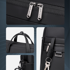شنطة لابتوب Arctic Hunter  للرجال مع مقبض و مقاومة للماء للابتوب مقاس 15.6 انش GWB00849 /Arctic Hunter Men's Water Resistant Laptop Bag with Handle for 15.6-Inch Laptops GWB00849