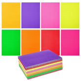 ورق فوم للأعمال اليدوية، زكزاك... 10 اوراق الوان متنوعه Colored Corrugated Cardboard Sheets for Crafts - Sooqja سوقجة