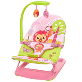 ماستيلا MASTELA - كرسي طعام داعم للرضع ومقعد للأطفال - زهري