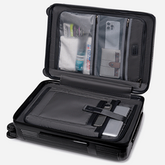 طقم حقائب سفر Arctic Hunter LGX001 – ثلاث قطع بغطاء صلب مع قفل TSA