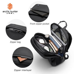 حقيبة ظهر Arctic Hunter B00410 – عملية قابلة للتوسيع للابتوب حتى 15 بوصة