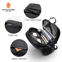 حقيبة ظهر Arctic Hunter B00410 – عملية قابلة للتوسيع للابتوب حتى 15 بوصة