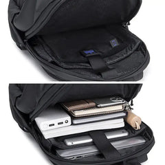 حقيبة ظهر Arctic Hunter B00536 متعددة الوظائف مقاومة للماء للاب توب مقاس 15.6 بوصة – / Arctic Hunter B00536 Multifunctional Water-Resistant 15.6-inch Laptop Backpack -