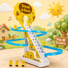 لعبة البط الصغير المتحرك مع السلم والمسار – Small Duck