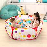 خيمة كرات للأطفال – قابلة للطي (120 × 105 × 35 سم)