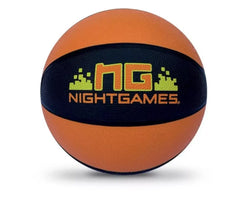 كرة سلة Night Games المضيئة بإضاءة LED بالحجم الرسمي . - Sooqja سوقجة