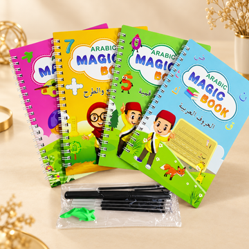 دفاتر Arabic Magic Book مع أقلام التدريب – عرض مميز