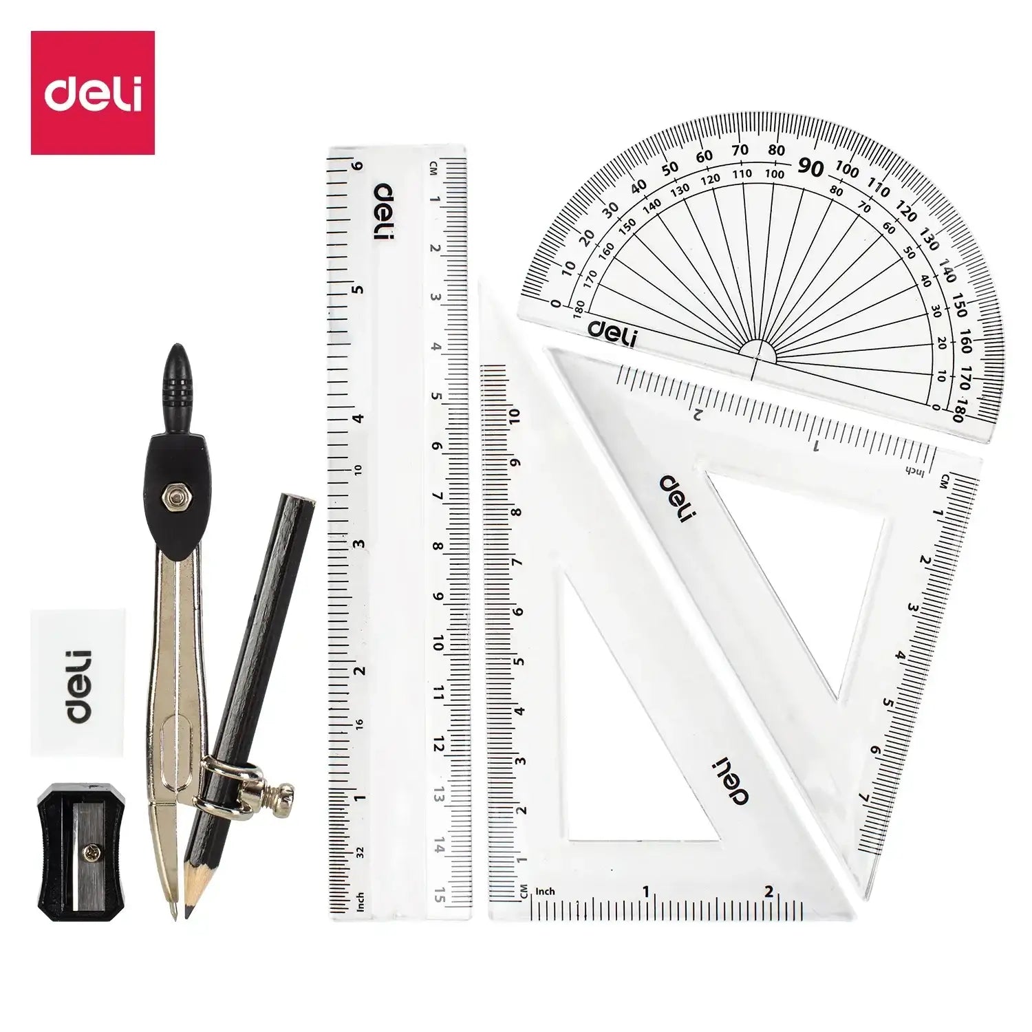علبة هندسة ديلي Deli Drafting Set - Sooqja سوقجة