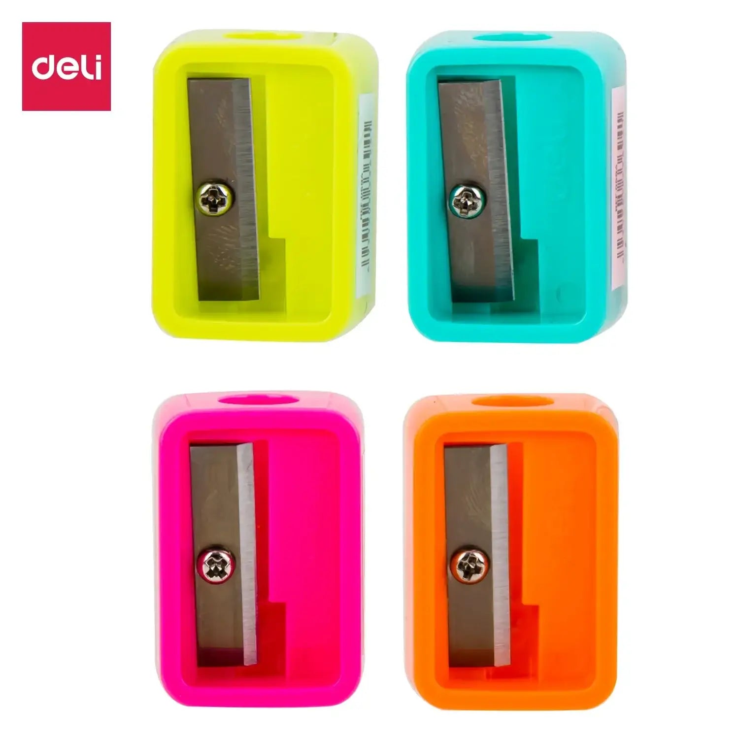 مبراة ( براي ) ديلي نيون Deli Pencil Sharpener neon - Sooqja سوقجة