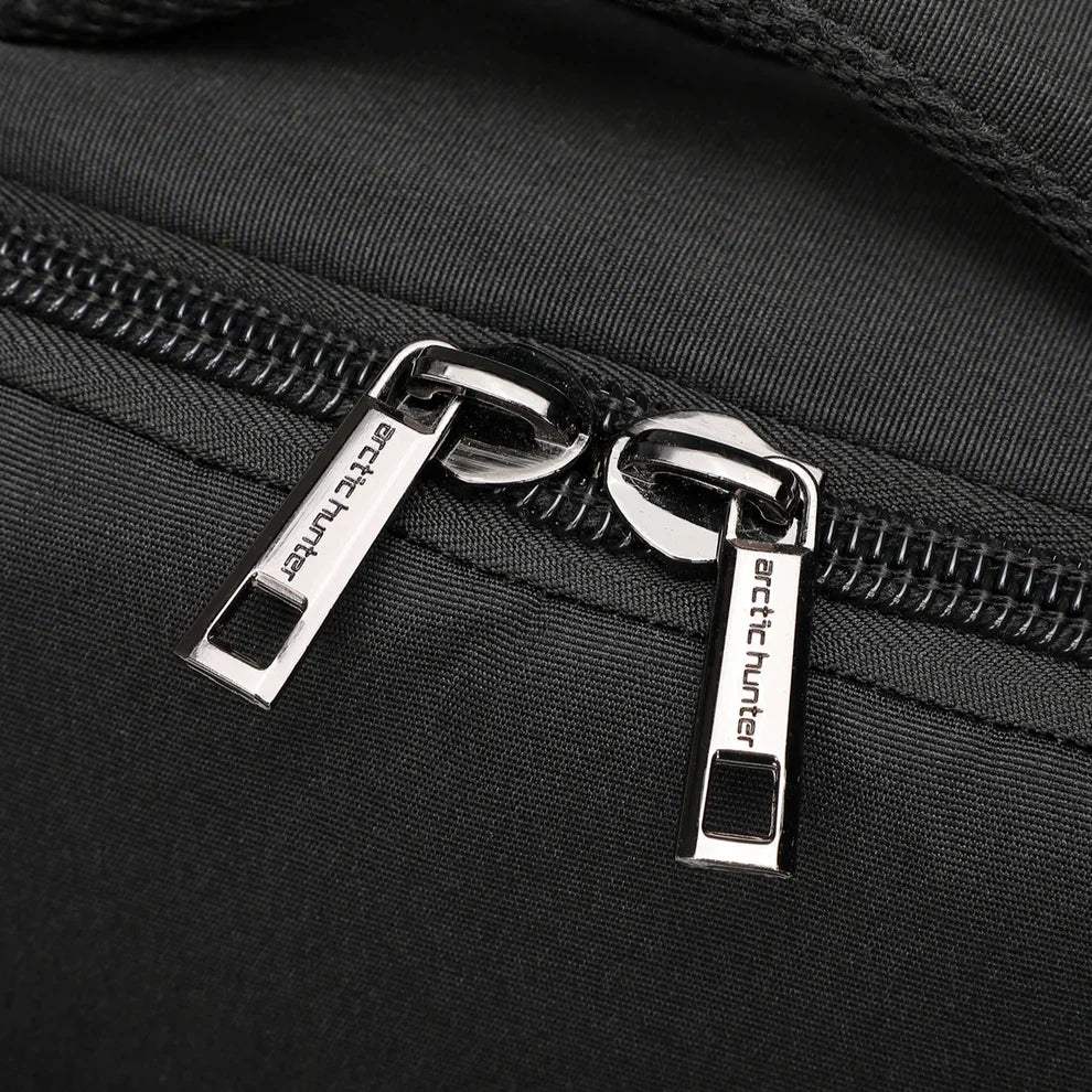 حقيبة ظهر Arctic Hunter 3 في 1 قابلة للتوسيع مقاس 18 بوصة مقاومة للماء وحقيبة كمبيوتر محمول للسفر والعمل للجنسين مع منفذ USB مدمج، B00345 / Arctic Hunter 3 in 1 Expandable Backpack 18 inch Water Resistant Travel Business Laptop Bag for Unisex with Built i - Sooqja سوقجة