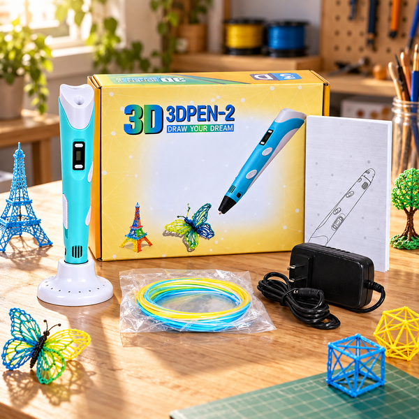 قلم رسم ثلاثي الأبعاد 3D Drawing Pen | صورة استخدام إبداعية