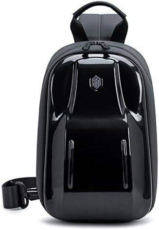 الواجهة الأمامية لحقيبة كتف Arctic Hunter XB00551 السوداء