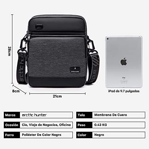 حقيبة الكتف الرجالية K0088L Arctic Hunter هي خيار مثالي للرجال الباحثين عن الأناقة والعملية في آن واحد. تتميز هذه الحقيبة بتصميم عصري ومناسب للاستخدام اليومي في المكتب، العمل، المدرسة، أو الأنشطة الخارجية. - Sooqja سوقجة