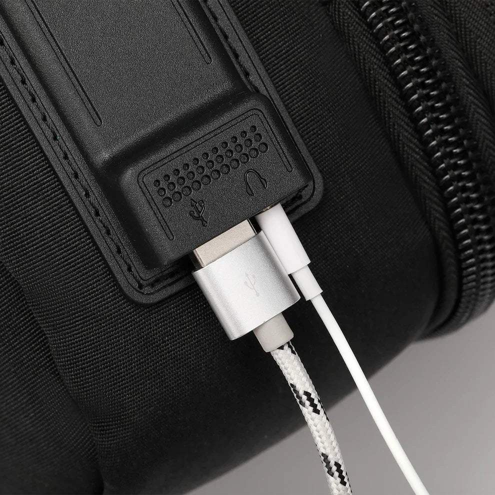 حقيبة ظهر Arctic Hunter 3 في 1 قابلة للتوسيع مقاس 18 بوصة مقاومة للماء وحقيبة كمبيوتر محمول للسفر والعمل للجنسين مع منفذ USB مدمج، B00345 / Arctic Hunter 3 in 1 Expandable Backpack 18 inch Water Resistant Travel Business Laptop Bag for Unisex with Built i - Sooqja سوقجة