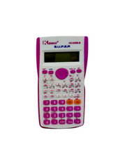 آلة حاسبة علمية ( KK-82MS-B) KENKO متعددة الوظائف – شاشة ذات سطرين، 240 وظيفة، 12 رقم، مثالية للطلاب والمكاتب والمدارس(زهري) - Sooqja سوقجة