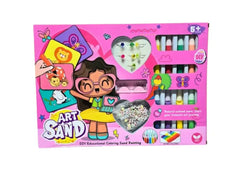 مجموعة فن الرمل الملون - Art Sand Set - Sooqja سوقجة