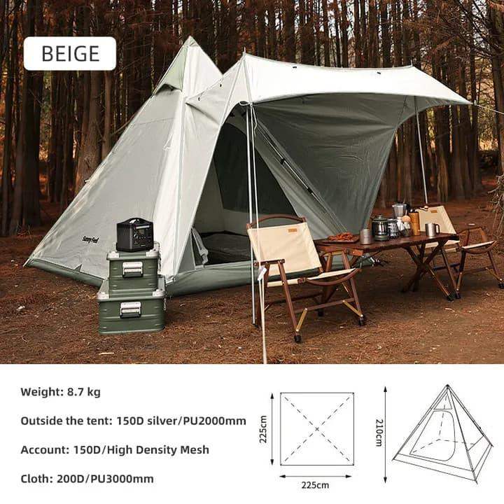 Indian telescoping tent خيمة