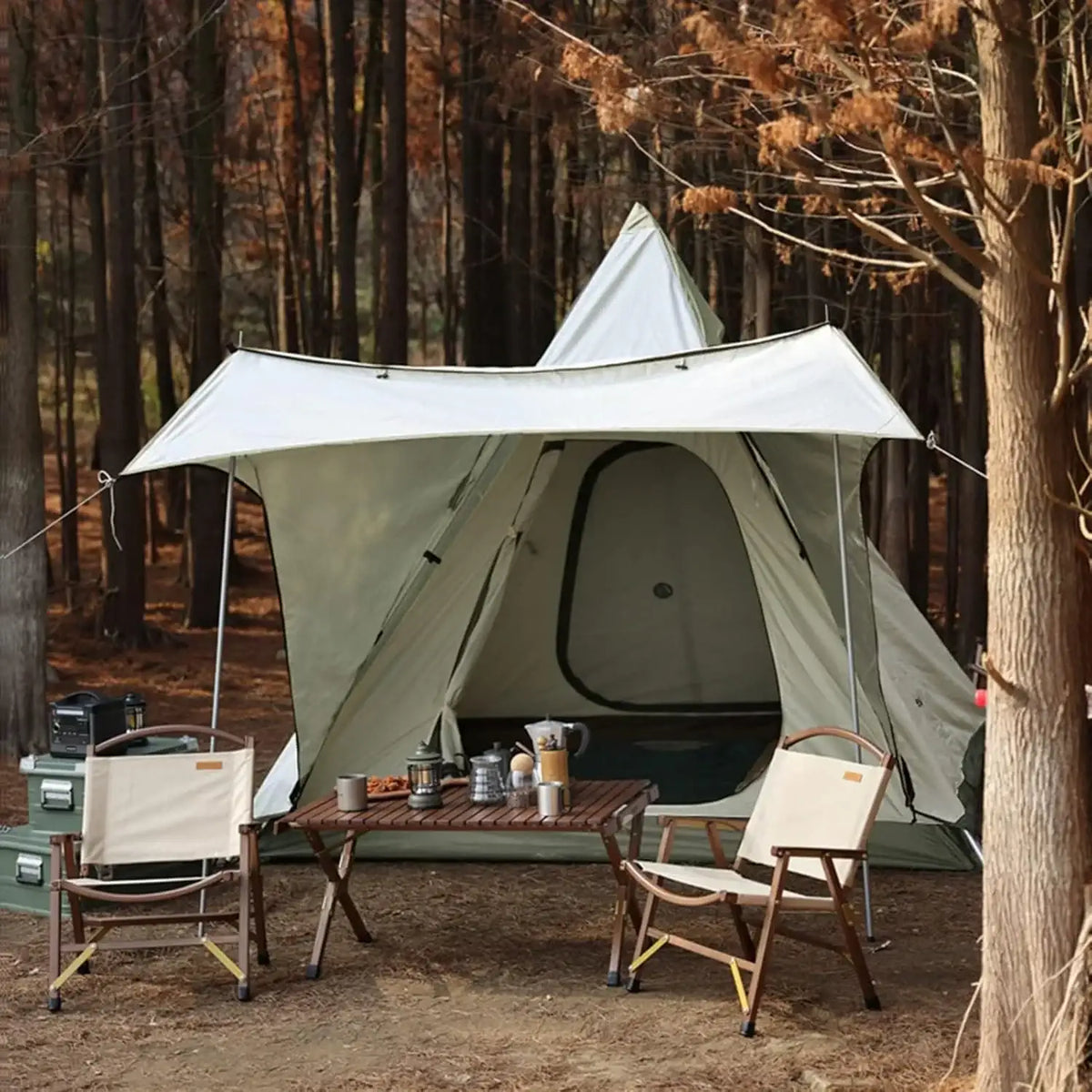 Indian telescoping tent خيمة
