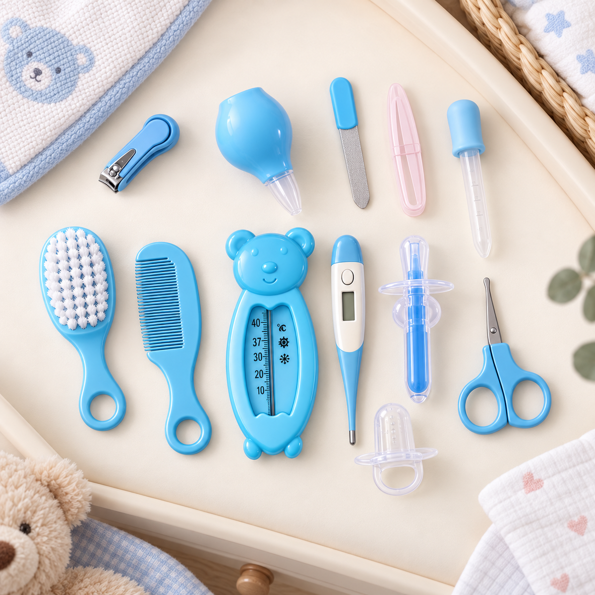 طقم العناية الأول للرضع Baby Care Kit – صورة تسويقية 1
