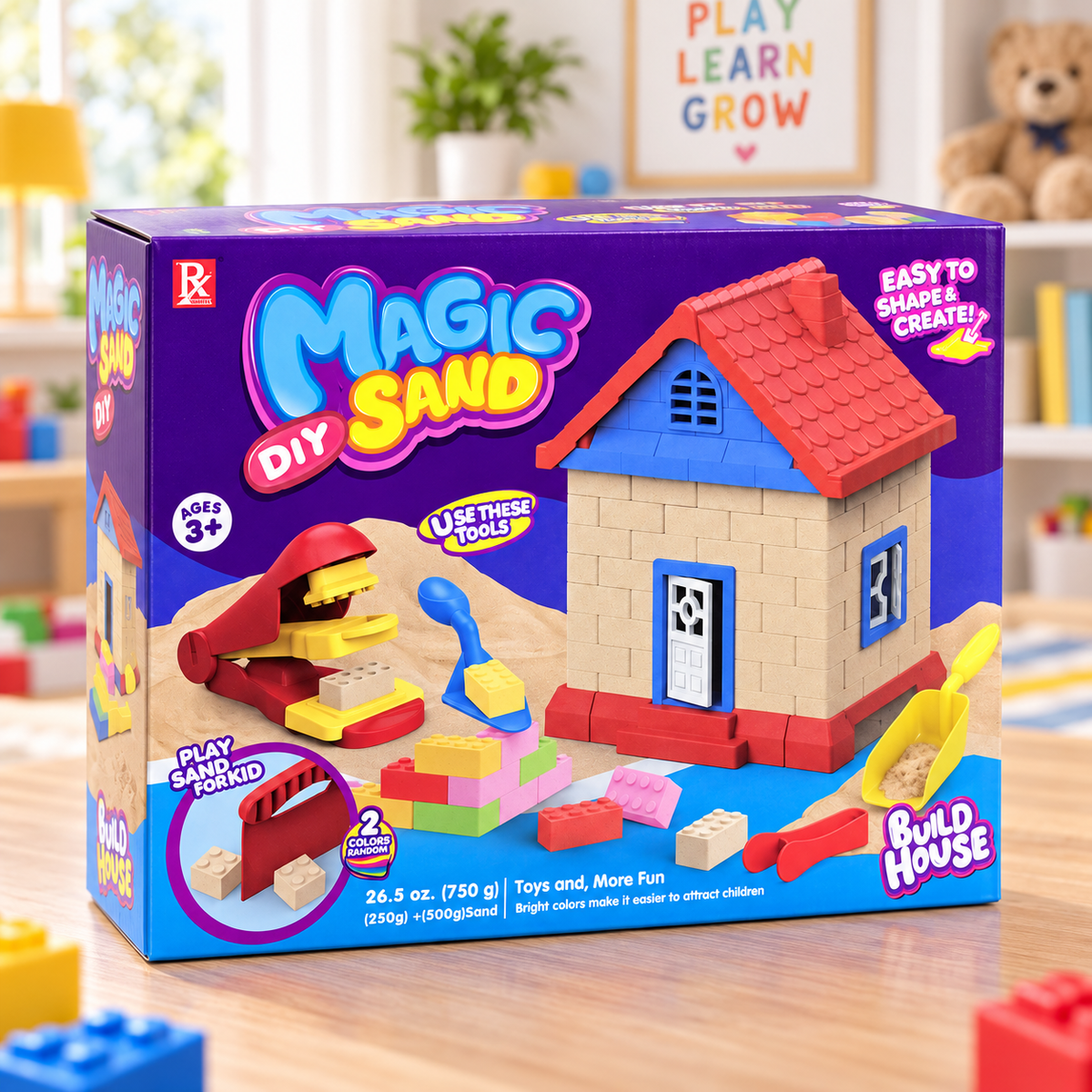 لعبة الرمل السحري Magic Sand لبناء البيت - زاوية 5