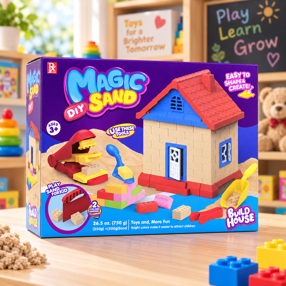 لعبة الرمل السحري Magic Sand لبناء البيت - زاوية 6