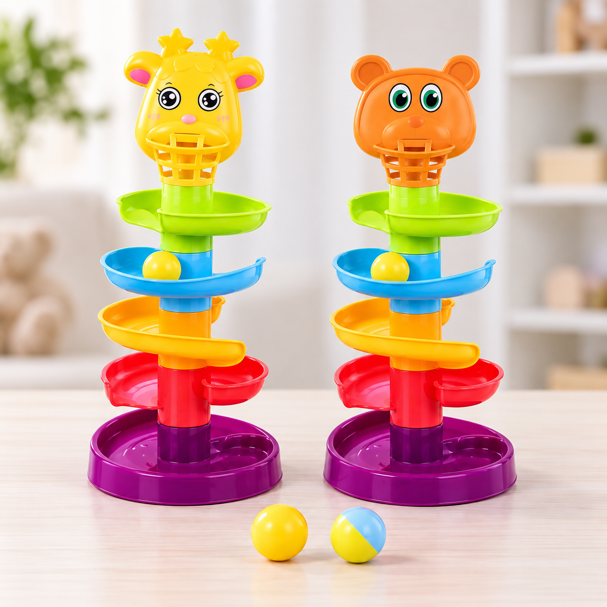 لعبة Orbit Spin Ball - عرض النموذجين وتفاصيل الكرات والمسارات
