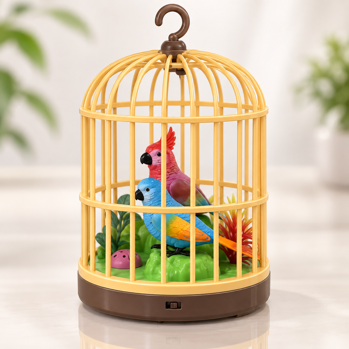 لعبة طيور داخل قفص Pretty Bird - زاوية إضافية