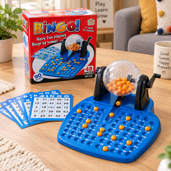 لعبة بينغو – BINGO! (Have fun playing Bingo at home!)