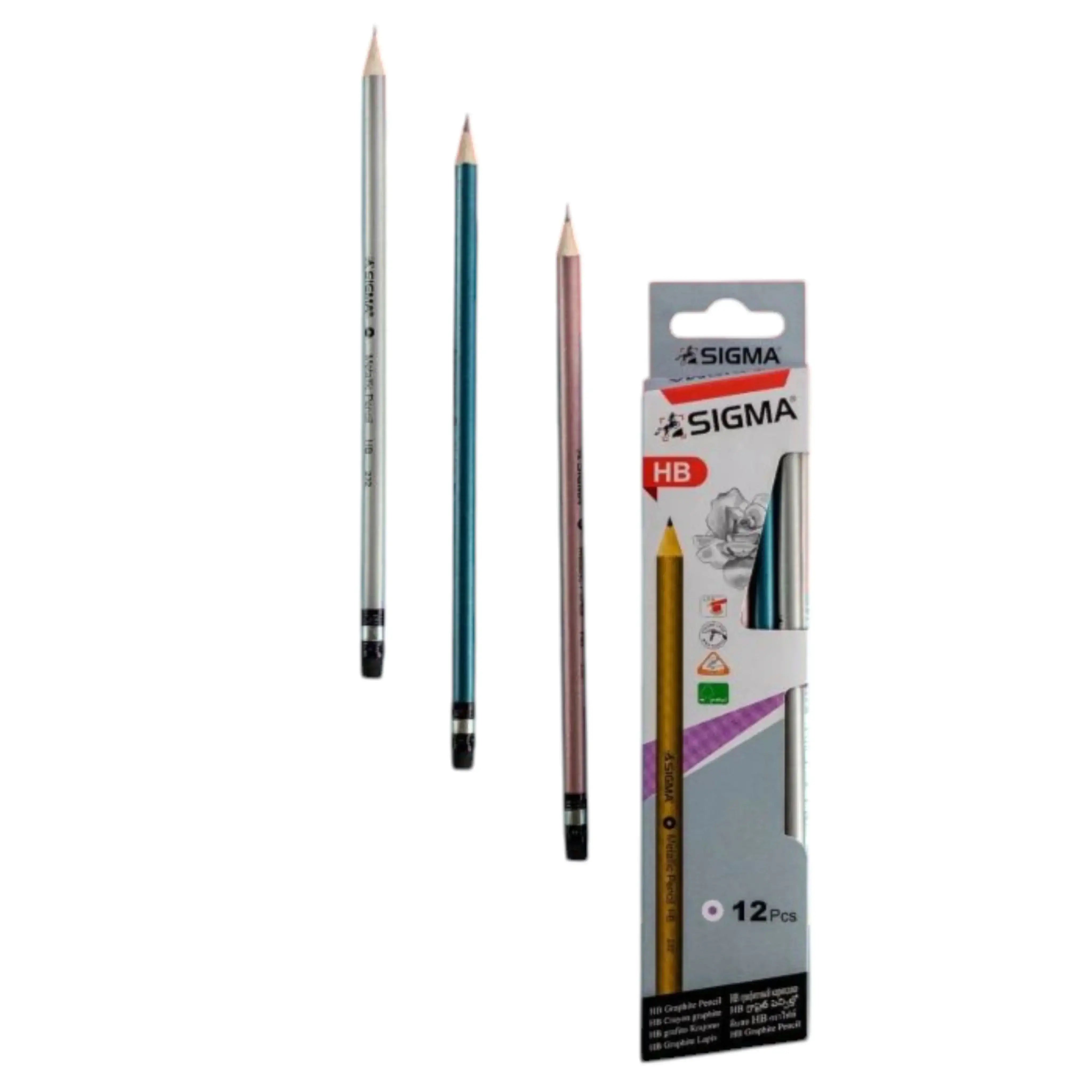 مجموعة أقلام الرصاص سيجما Sigma Pencil - Sooqja سوقجة