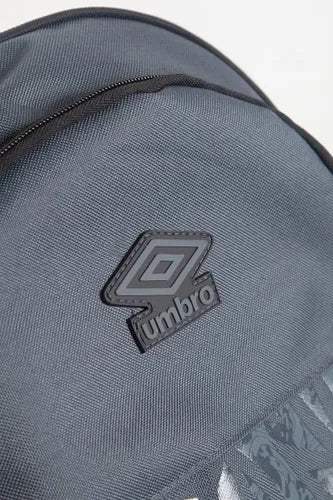 حقيبة الظهر Umbro Logo Wave Backpack باللون الرمادي