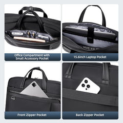 شنطة لابتوب Arctic Hunter للرجال مع مقبض و مقاومة للماء للابتوب مقاس 15.6 انش GWB00849/Arctic Hunter Men's Water Resistant Laptop Bag with Handle for 15.6-Inch Laptops GWB00849 - Sooqja سوقجة