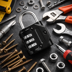 قفل قابل لإعادة الضبط مكون من 3 أرقام