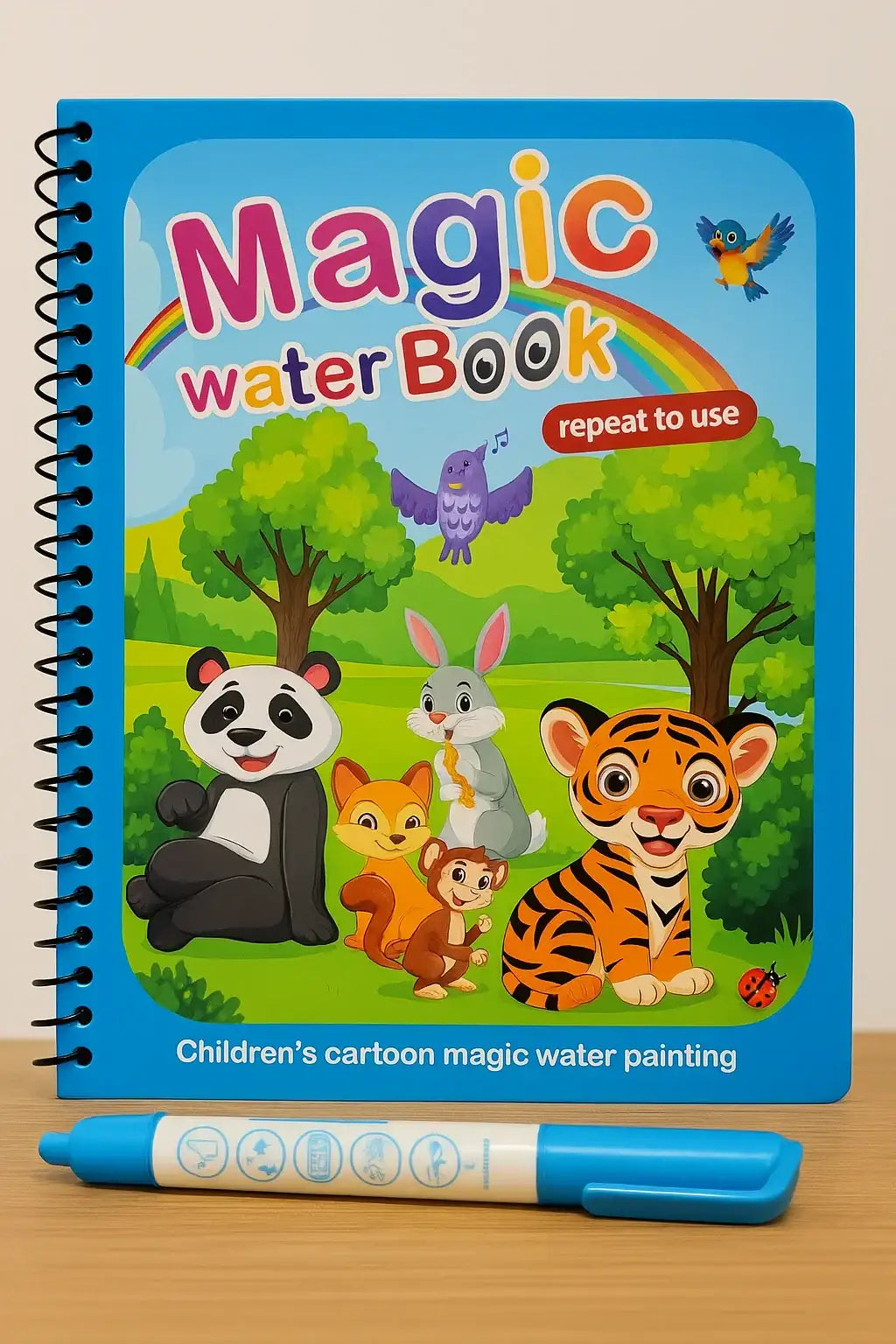 مجموعة أدوات رسم وفن بأقلام مائية قابلة لإعادة الاستخدام - Sooqja سوقجة