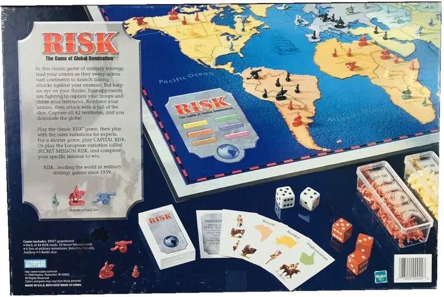 لعبة ريسك الاستراتيجية – Risk: السيطرة على العالم
