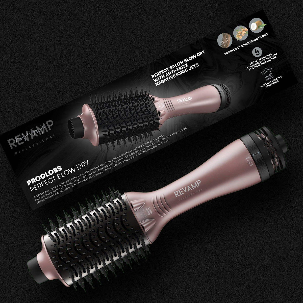 مصفف Revamp Progloss Pro Define للتجفيف والتصفيف