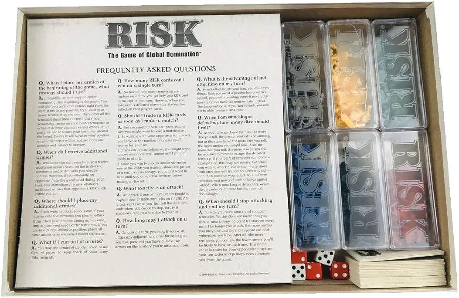 لعبة ريسك الاستراتيجية – Risk: السيطرة على العالم