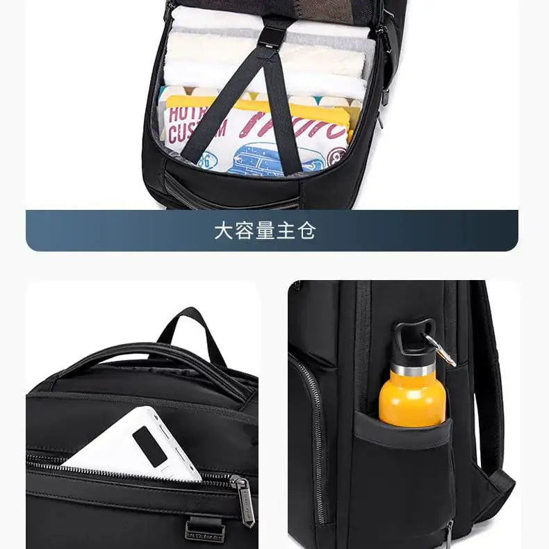 حقيبة ظهر Arctic Hunter i-Schizo B00808 للأعمال متعددة المقصورات للكمبيوتر المحمول (15.6 بوصة) / Arctic Hunter i-Schizo B00808 Business Multi Compartment Laptop Backpack (15.6") - Sooqja سوقجة