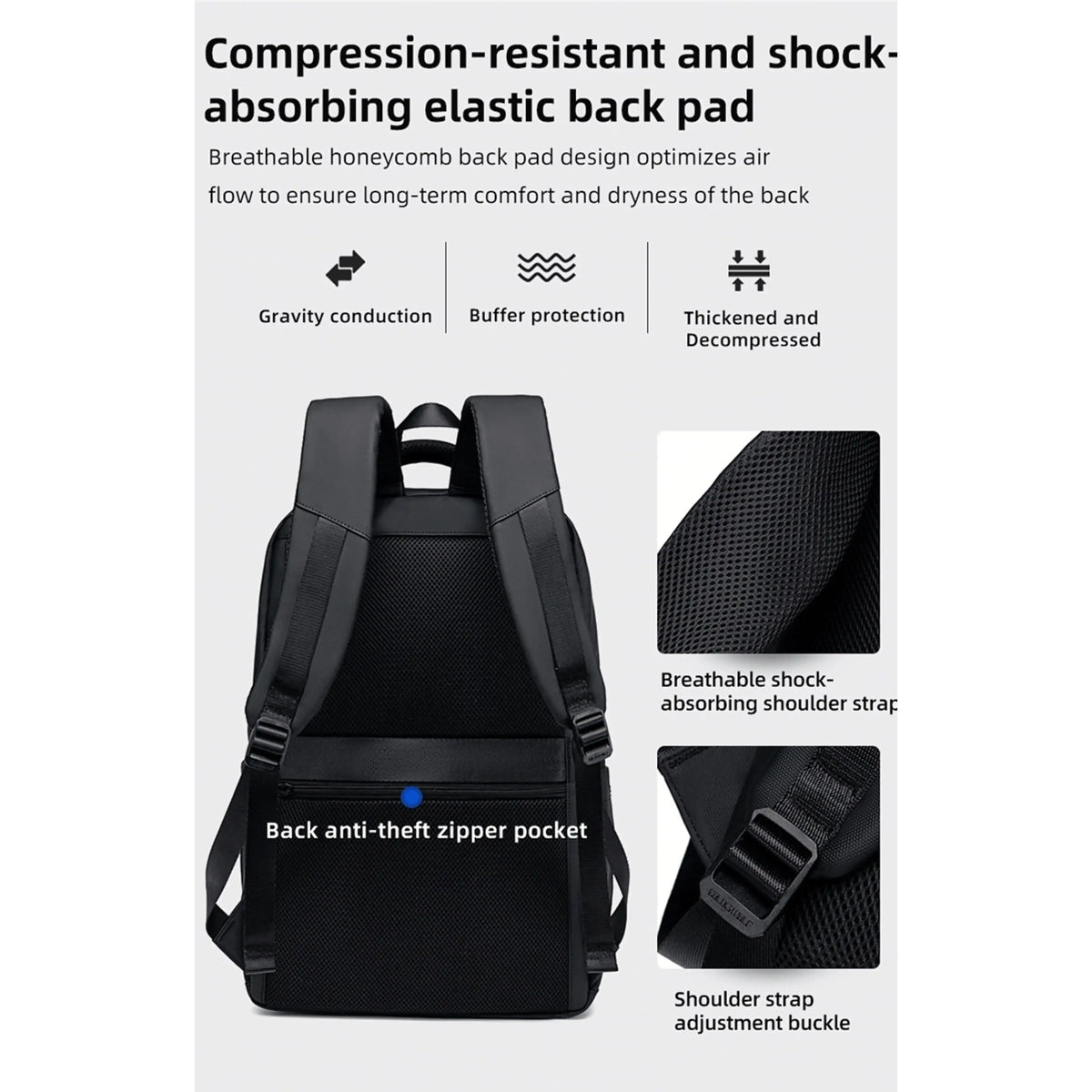 حقيبة Arctic Hunter من golden Wolf GB00711 مناسبة للإستخدام اليومي والسفر /Golden Wolf Arctic Hunter bag GB00711 suitable for daily use and travel
