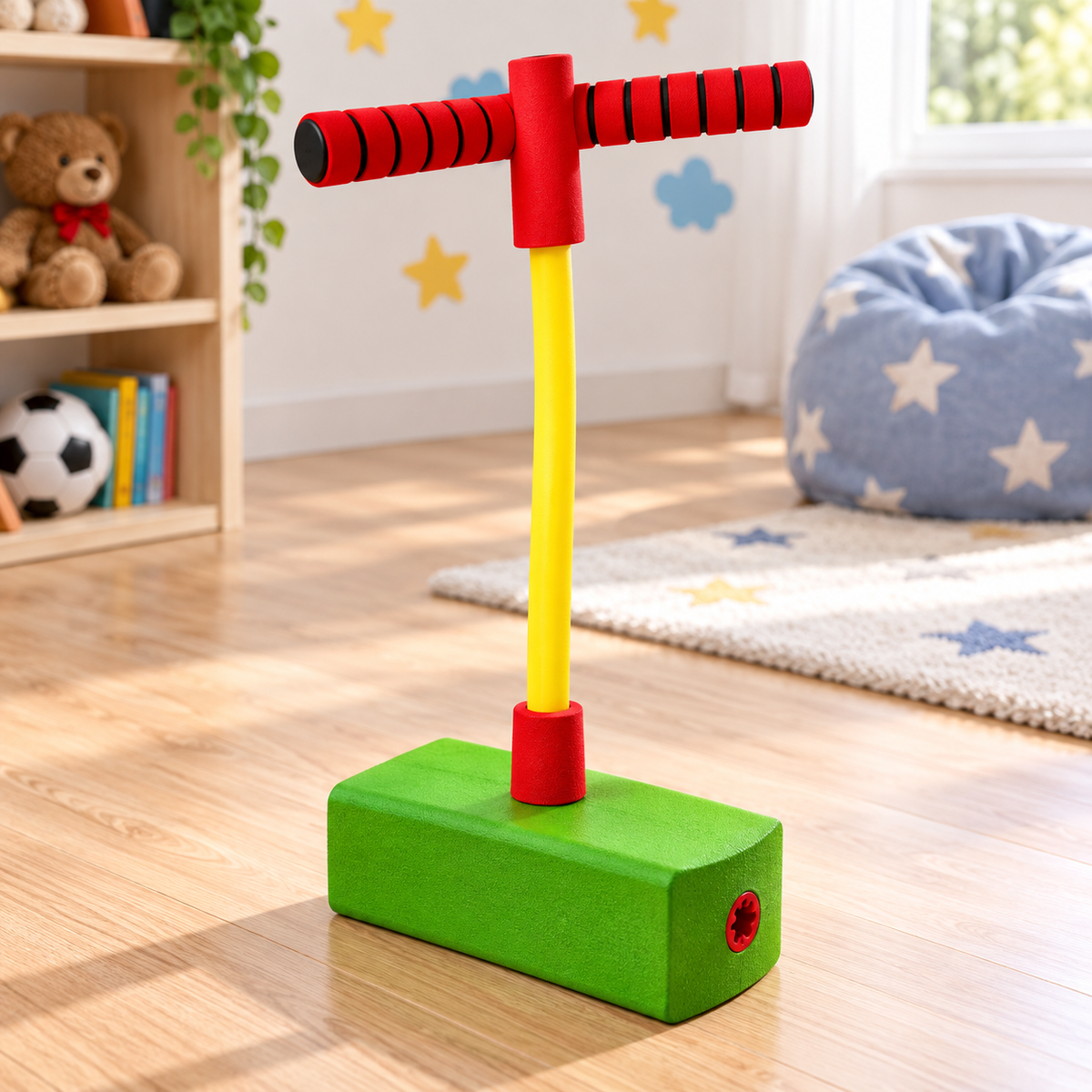 لعبة Pogo Jumper إسفنجية للأطفال