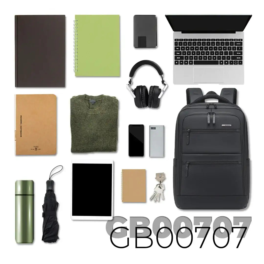 حقيبة ظهر Arctic Hunter GB00707 مقاومة للماء ومضادة للسرقة لأجهزة الكمبيوتر المحمولة مزودة بمنفذ شحن USB
 /Arctic Hunter GB00707 Water-Resistant Anti-Theft Laptop Backpack with USB Charging Port - Sooqja سوقجة