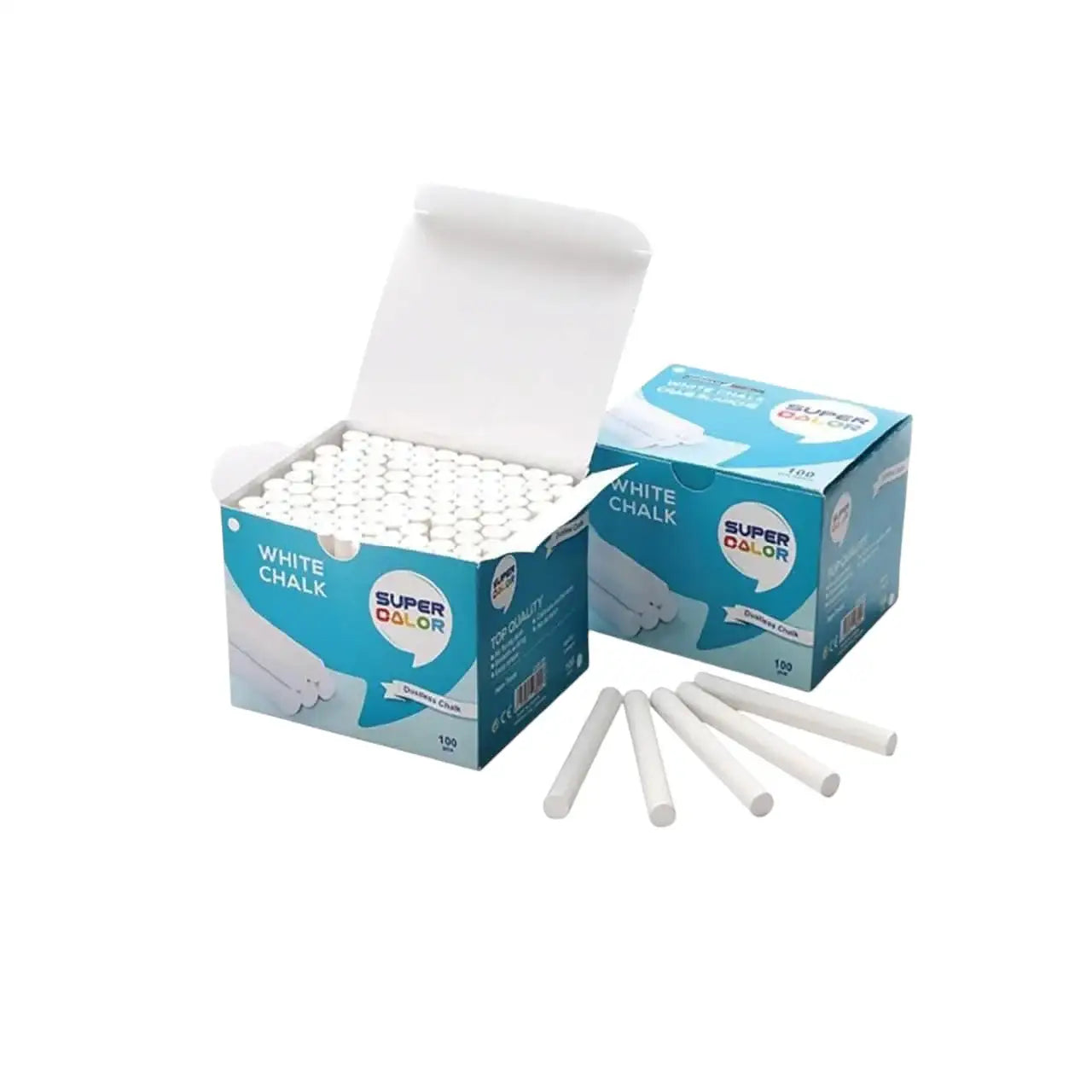 طباشير أبيض وملون (جوردان تشالك) - Sooqja سوقجة