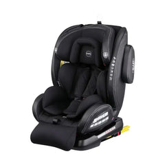 كارسيت السيارة للأطفال Kidilo KBH308-Pro (360) – آمن ومريح بآلية دوران 360° – متوفر باللون الأسود