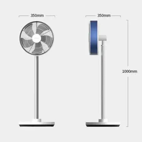 مروحة LUFTTRUM الزرقاء الكريستالية - تجربة تبريد فاخرة وأنيقة - Sooqja سوقجة